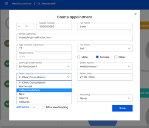Powerful, Flexible and Easy Management of Walk-Ins, Phone, and Online Appointments