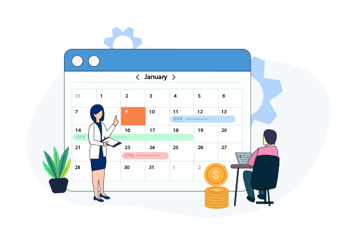 Schedule recurring appointments