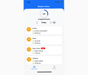  Securely Practice anytime, anywhere through the Genamet Provider App